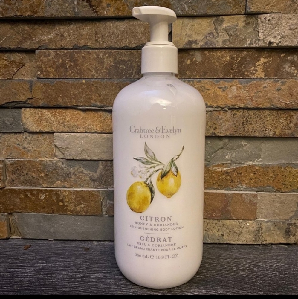 Crabtree & Evelyn Citron Honey and Coriander Body Lotion ♥